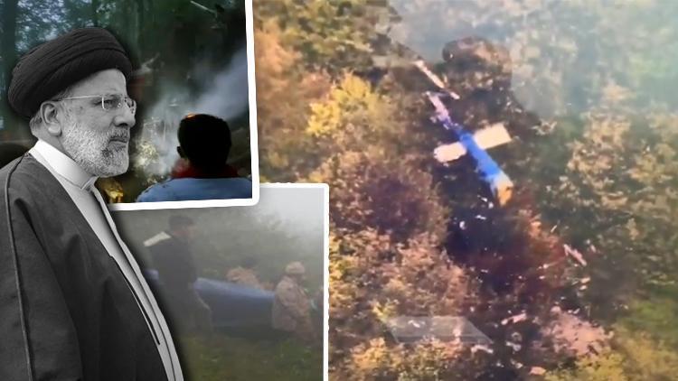 İran Genelkurmay'ı dünyaya duyurdu Reisi'yi taşıyan helikopterin düşmesine ilişkin ön