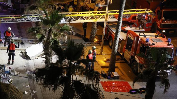 İspanyol adasındaki restoranın zemini çöktü 4 kişi öldü