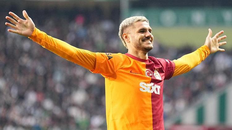 Süper Lig'de gol kralı Galatasaraylı Mauro Icardi