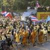 Clash in Thai protest