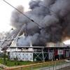 Fire destroys culture center in Istanbul, no casualties reported