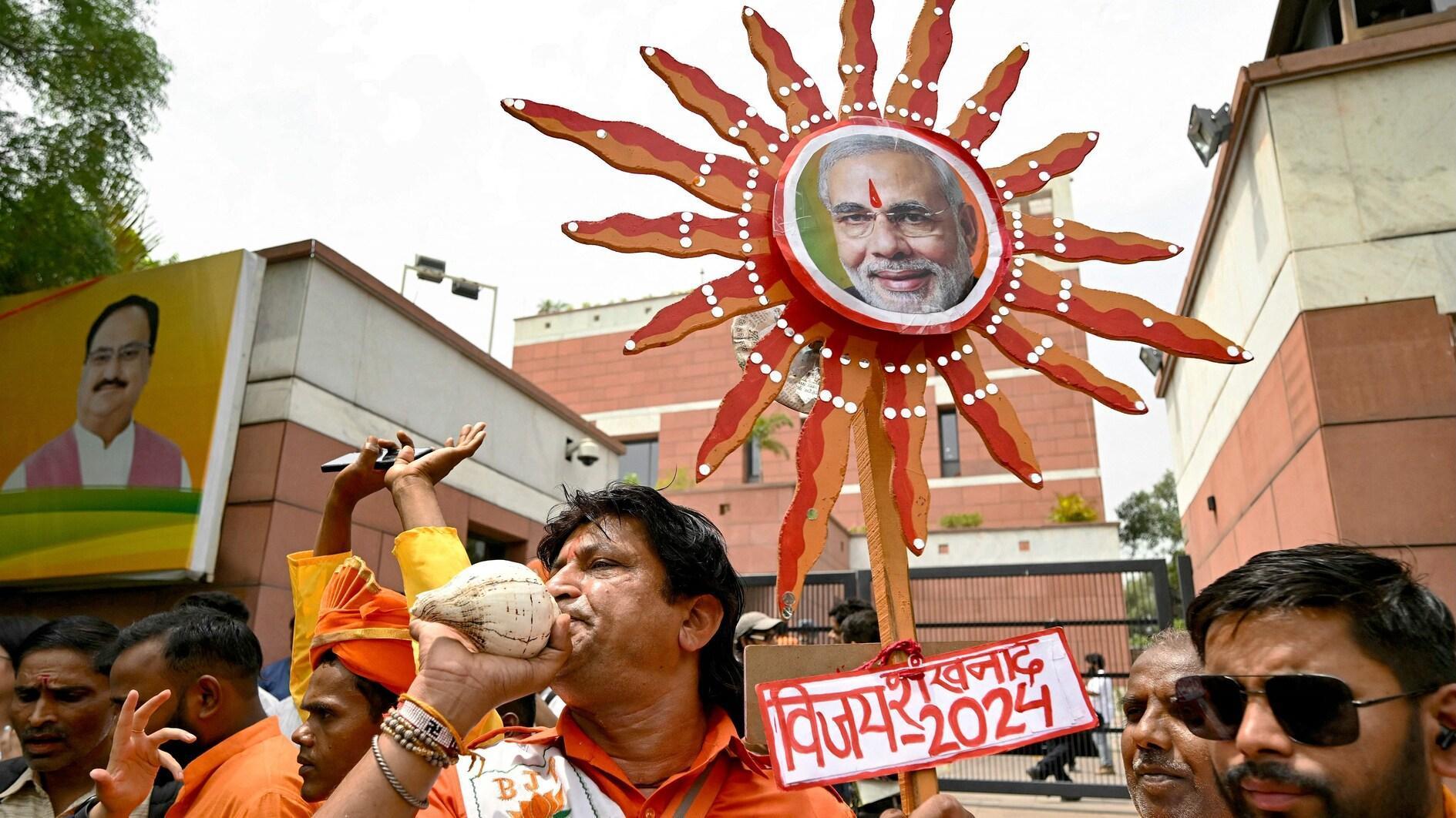 Modi Heads For Victory In India Vote, With Reduced Majority - World News