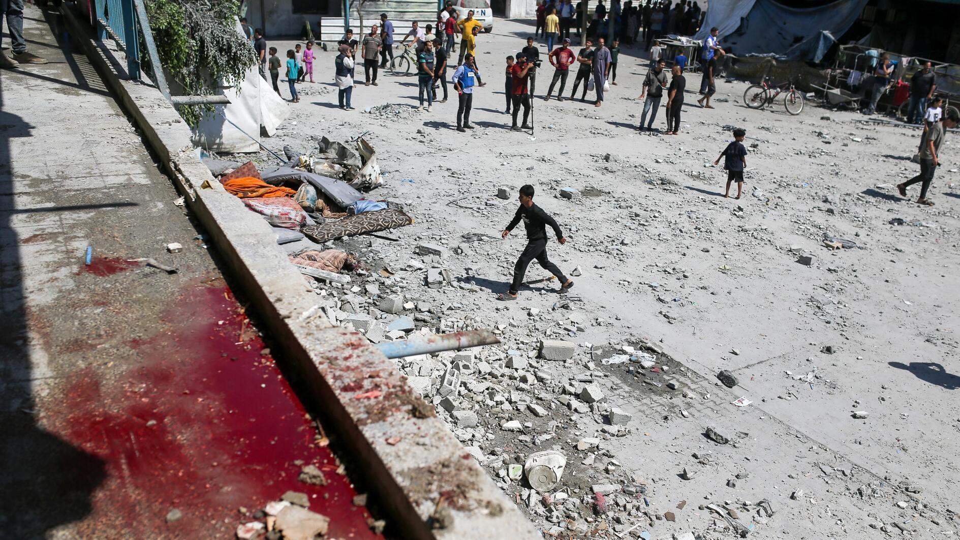 Global outcry grows against Israel as dozens killed in strike on UN school 