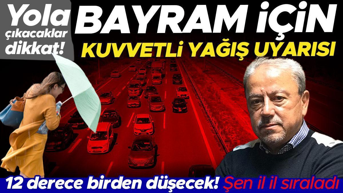 Sıcaklıklar 12 derece birden düşecek! Prof. Dr. Şen'den Kurban Bayramı öncesi İstanbul, Kocaeli, Düzce, Zonguldak'a uyarı