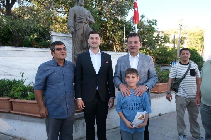 İBB Başkanı Ekrem İmamoğlu, Bodrum'da bayram namazı kıldı