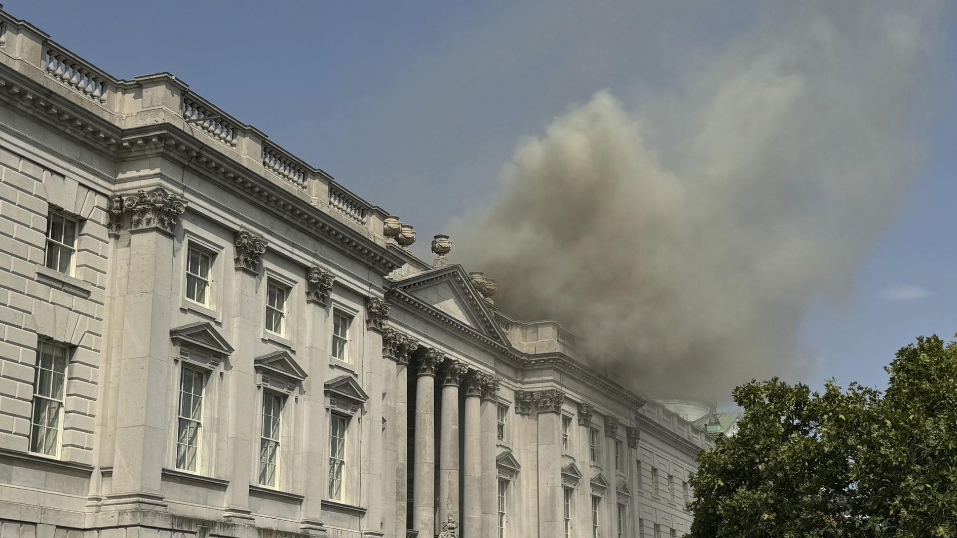 Fire contained in historic London arts centre