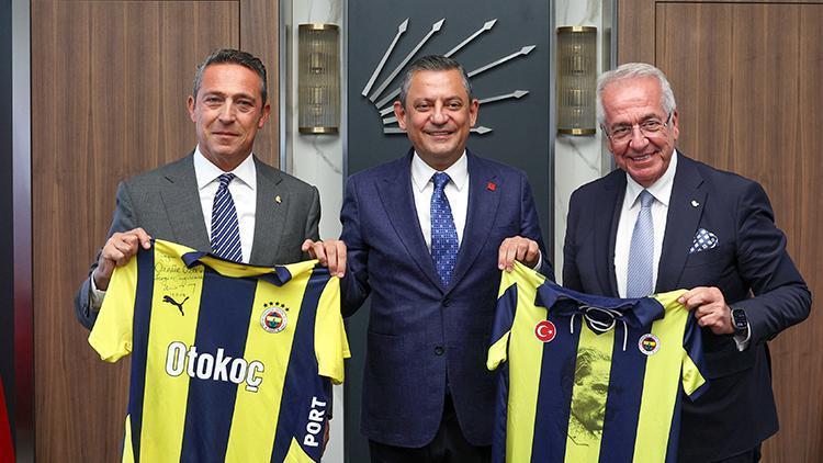 CHP Genel Başkanı Özgür Özel, Fenerbahçe Başkanı Ali Koç ile görüştü