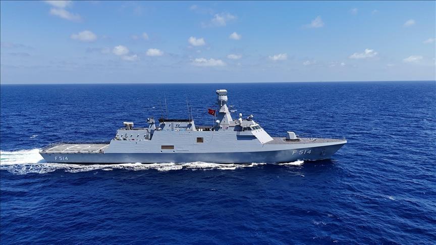 Turkish corvette ends months-long Far East mission