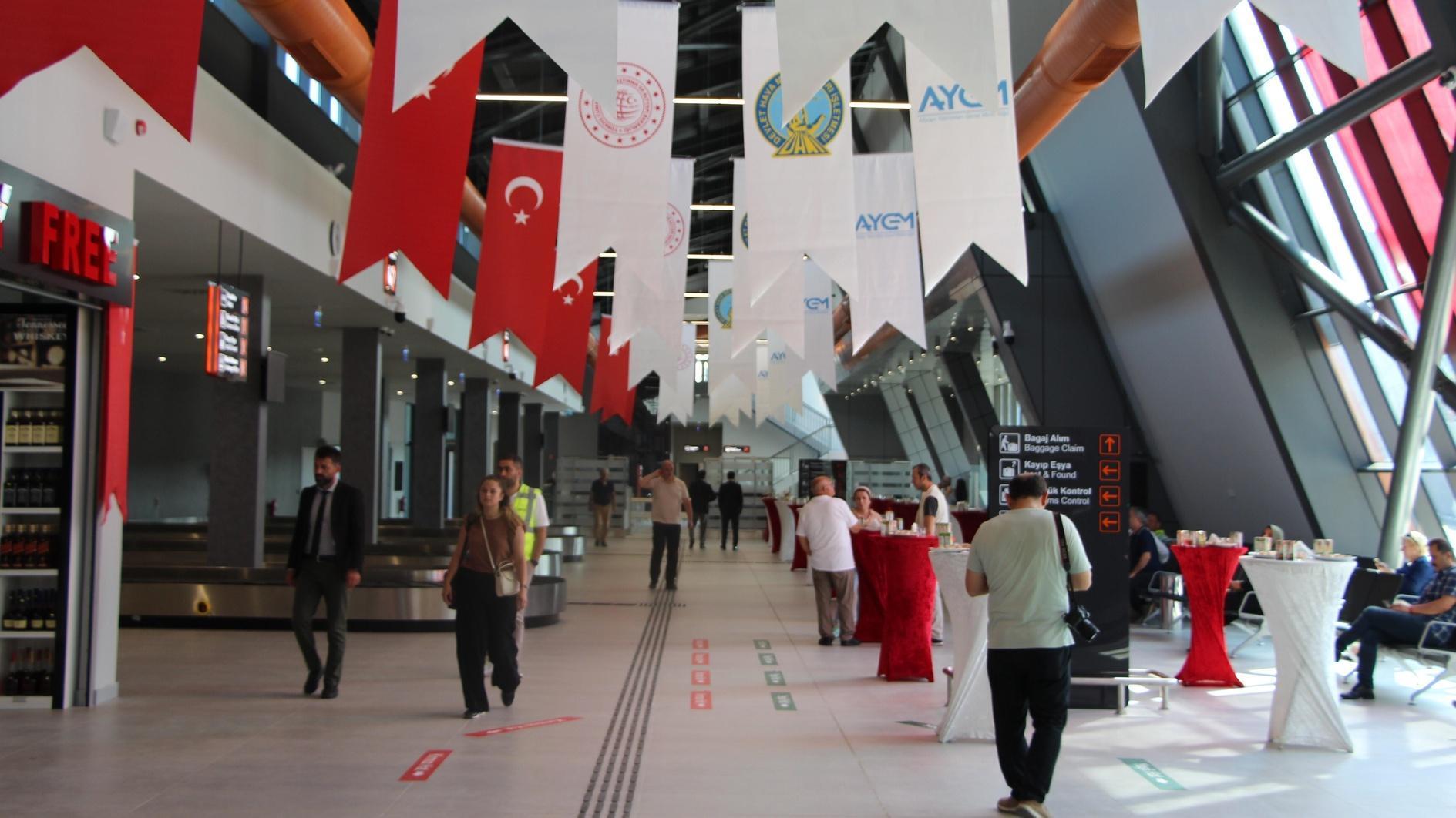 Trabzon Airport unveils new international arrivals terminal