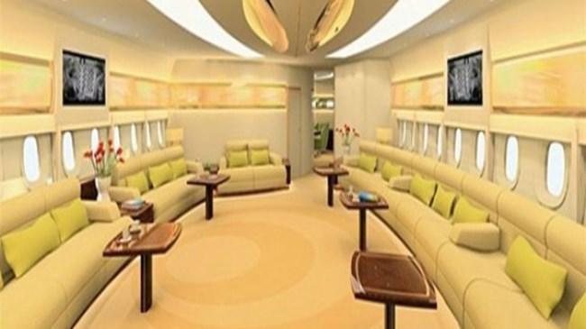 9. BOEING 747-400 CUSTOM – 220 milyon dolar 9. BOEING 747-400 CUSTOM – 220 milyon dolar