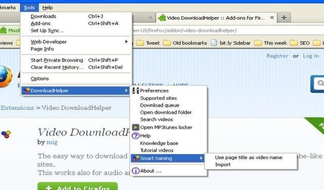 Video DownloadHelper