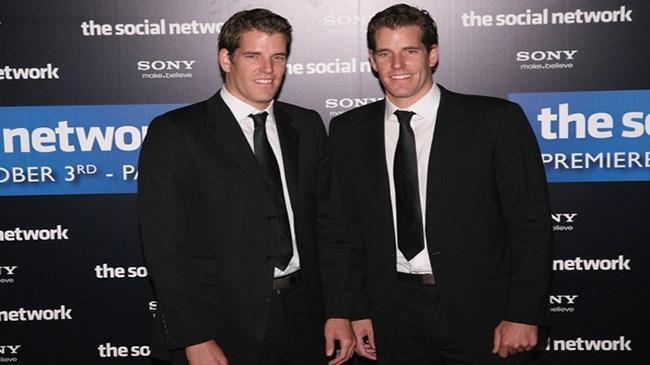 Cameron ve Tylor Winklevoss Cameron ve Tylor Winklevoss