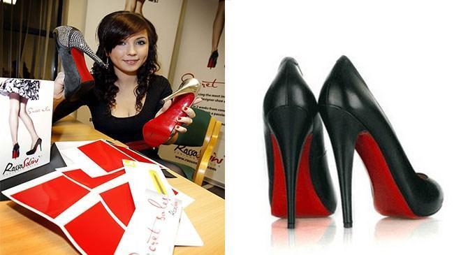 4) Kırmızı Ayakkabı Tabanları 4) Kırmızı Ayakkabı Tabanları