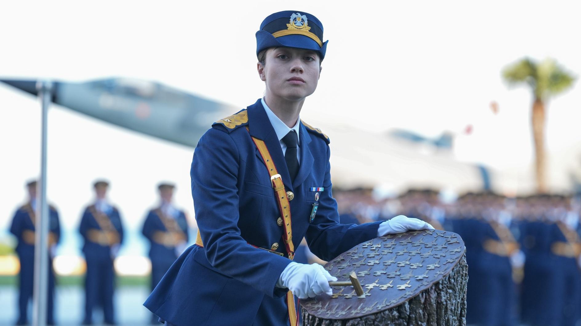 Female students top military university graduates