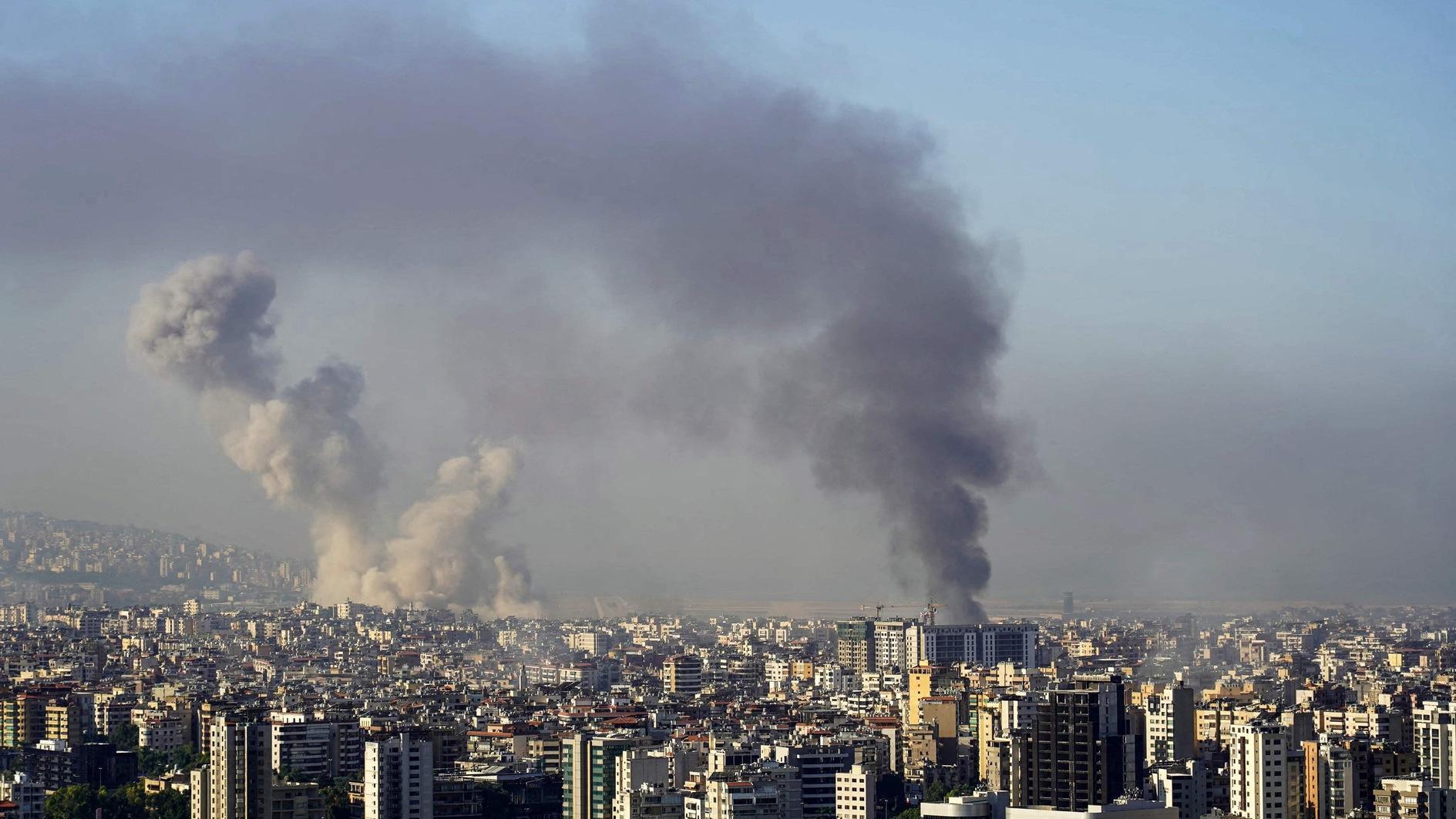 Israeli strikes rock Beirut, Iran says its allies 'will not back down ...