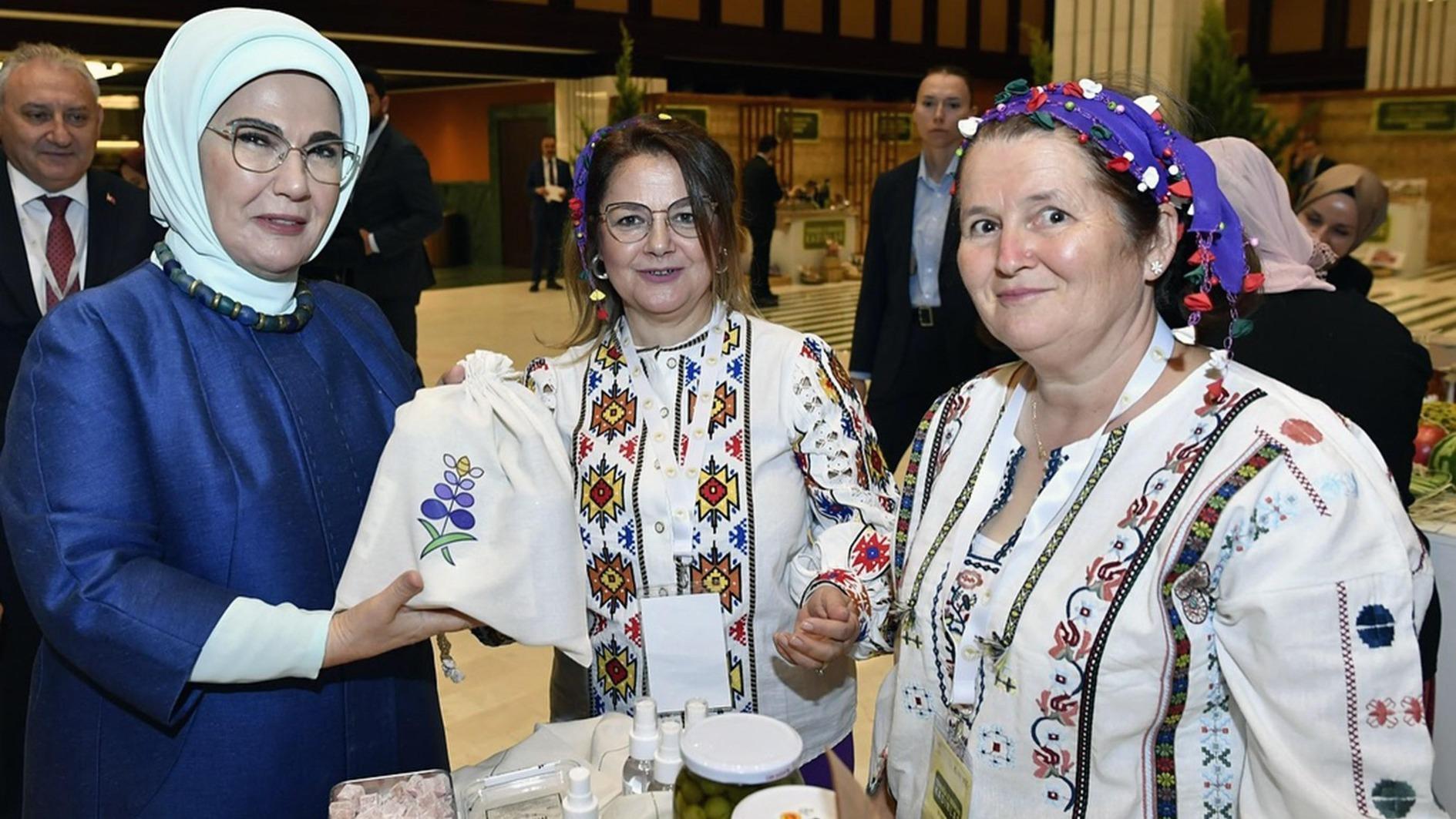 Leading women's cooperatives unite under First Lady's program in Ankara