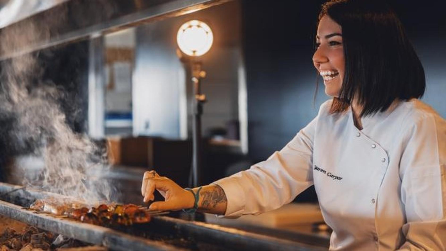 First woman-run open-fire grill restaurant