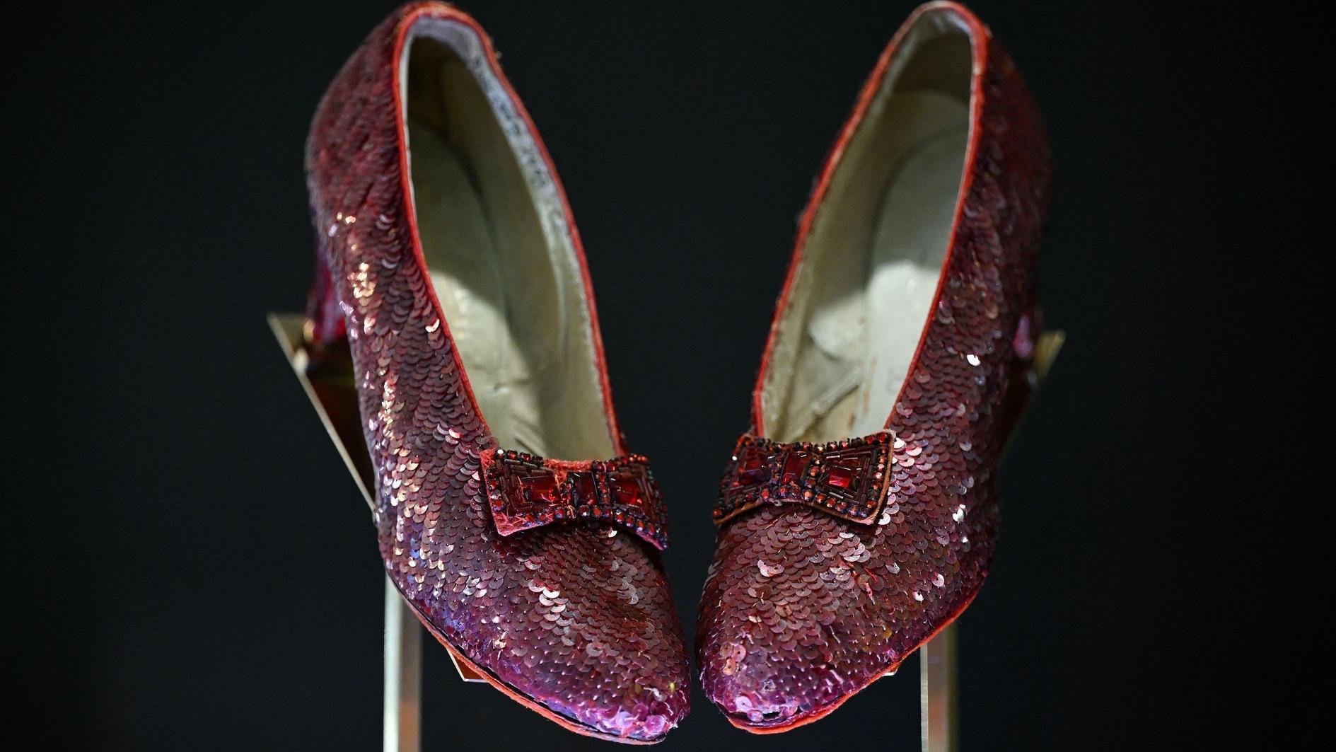 Dorothy's ruby slippers fetch record $32.5 mln