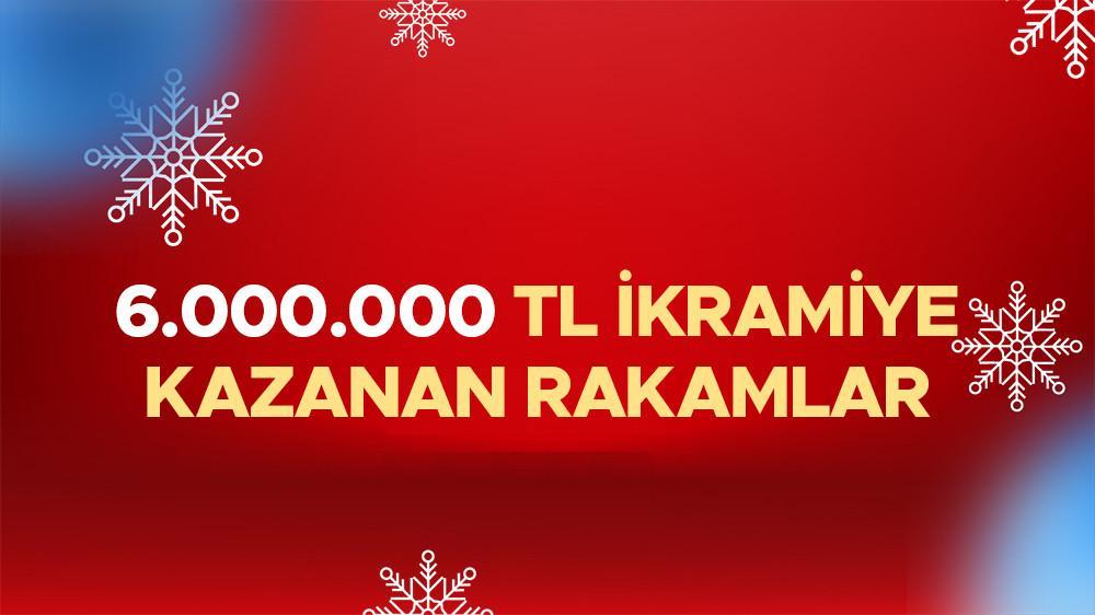 6 MİLYON KAZANAN NUMARALAR