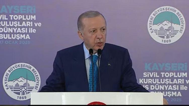 Son dakika... Cumhurbaşkanı Erdoğan Kayseri'de iş dünyasına seslendi: Ekonomi programımız olumlu gidiyor