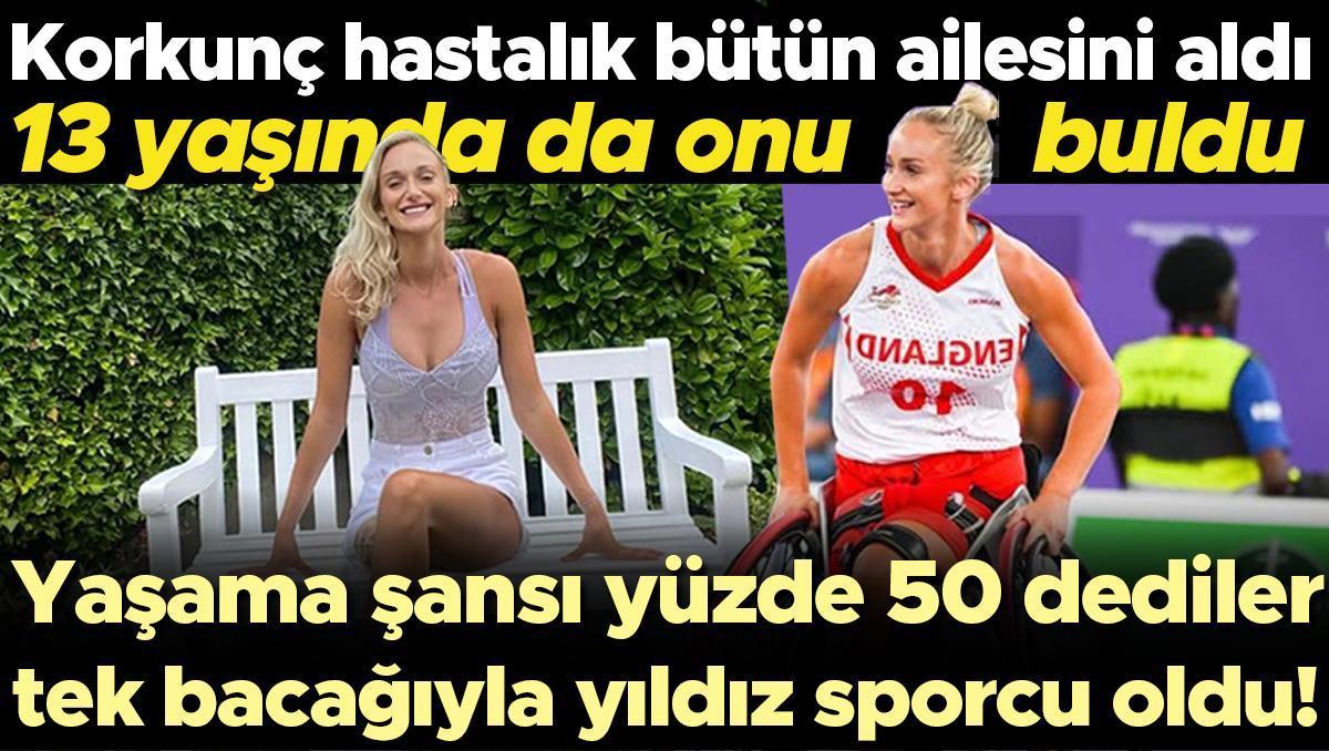 Kanser annesi, dedesi, anneannesi ve babaannesini aldı, henüz 13'ündeyken de onu buldu… Doktorlar yüzde 50 yaşama şansı verse de o tek bacağıyla yıldız bir sporcu oldu