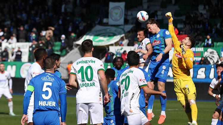 çaykurrizespor 3-1 Alanyaspor Match Summary（スーパーリーグ）