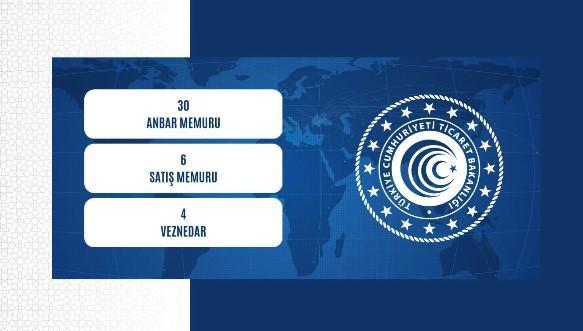 TİCARET BAKANLIĞI 2025 PERSONEL ALIMI KADROLARI: 988 memur alımı yapılacak... İşte, branş bilgileri