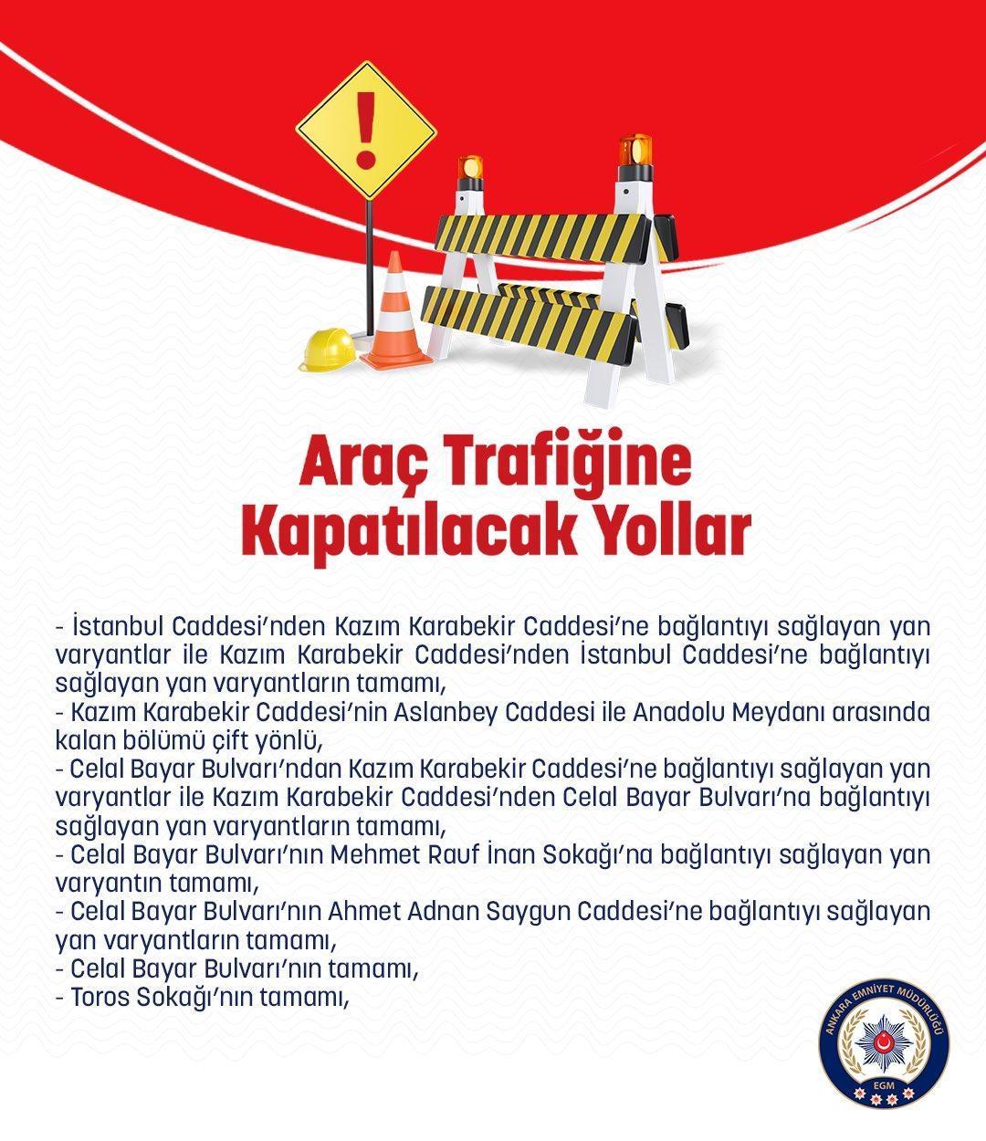 1 MAYIS TRAFİĞE KAPALI YOLLAR LİSTESİ 2025 İstanbul, Ankara || 1 Mayısta Taksim kapalı mı, İstanbul ve Ankarada yarın hangi yollar trafiğe kapalı olacak ve ne zaman açılacak 1 MAYIS TRAFİĞE KAPALI YOLLAR LİSTESİ 2025 İstanbul, Ankara || 1 Mayısta Taksim kapalı mı, İstanbul ve Ankarada yarın hangi yollar trafiğe kapalı olacak ve ne zaman açılacak