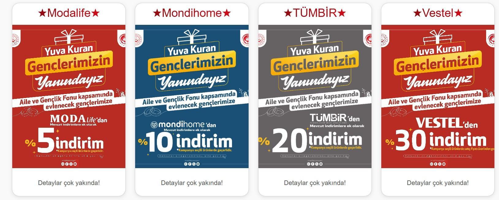 YENİ EVLENECEKLERE İNDİRİM KODU: Nasıl alınır, şartları neler, hangi markaları kapsıyor Detaylı bilgiler YENİ EVLENECEKLERE İNDİRİM KODU: Nasıl alınır, şartları neler, hangi markaları kapsıyor Detaylı bilgiler