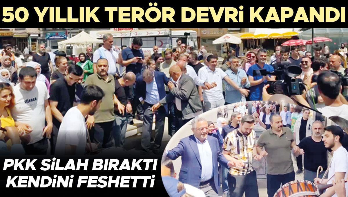 PKK kendini feshetti... Yarım asırlık terör belasında sona gelindi