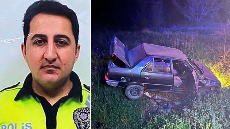 Polis memuru Alpaslan Atacan Çakan kazada hayatını kaybetti