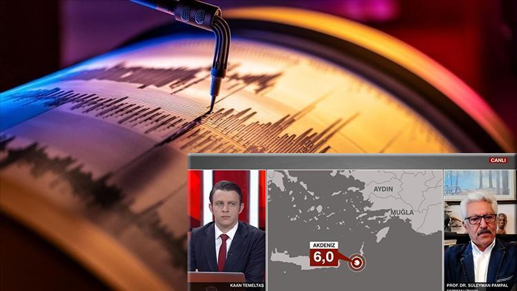 Muğla açıklarındaki deprem sonrası Prof Dr. Süleyman Pampal'dan dikkat çeken açıklama: En korkutucu, en önemli fay bu
