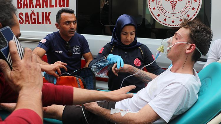 'Korku evi'ndeki testere kâbusa neden oldu: 3 kişiyi mahalleli kurtardı