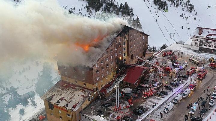 Son dakika... Bolu'daki otel yangınında 13 kişi hakkında 1998'er yıla kadar hapis istemi