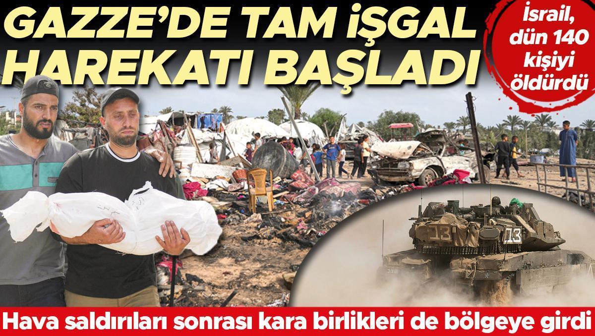 İsrail Gazze’de insanlığı vuruyor... Yine çadırları hedef aldılar