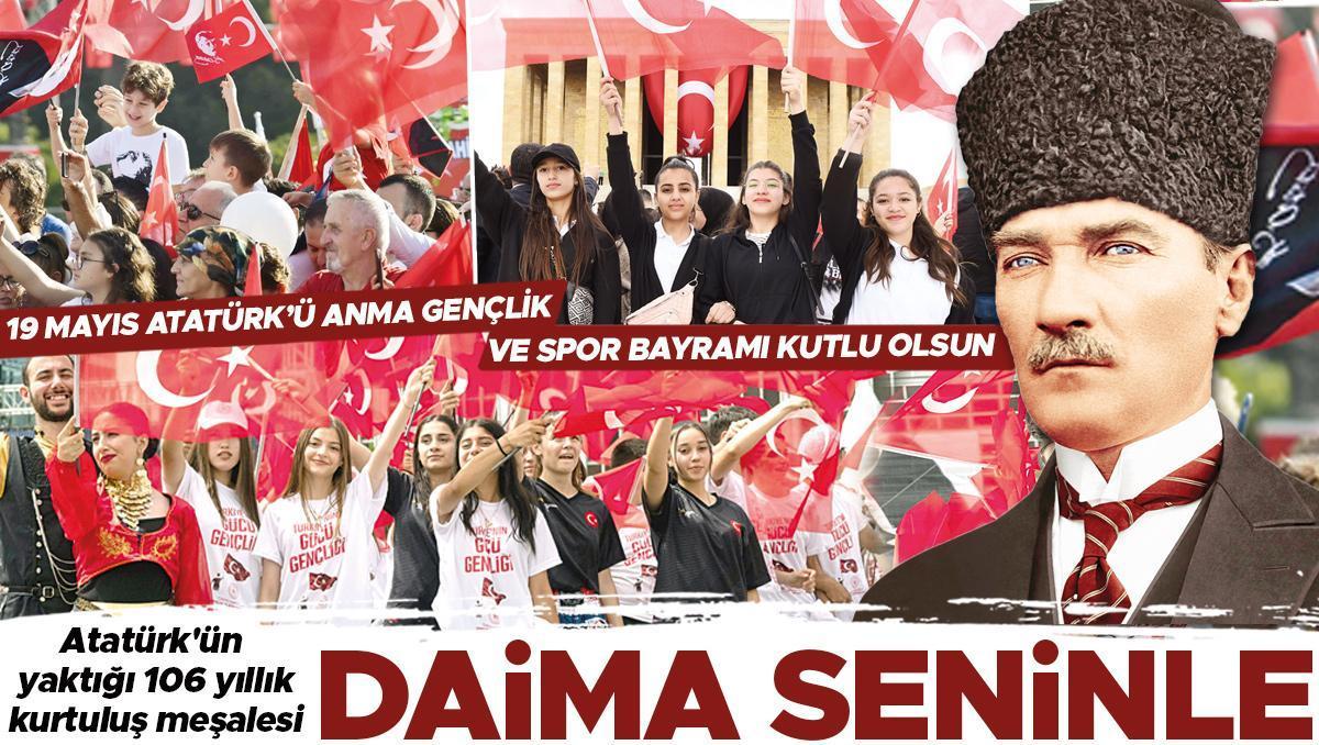Atatürk’ün yaktığı 106 yıllık kurtuluş meşalesi