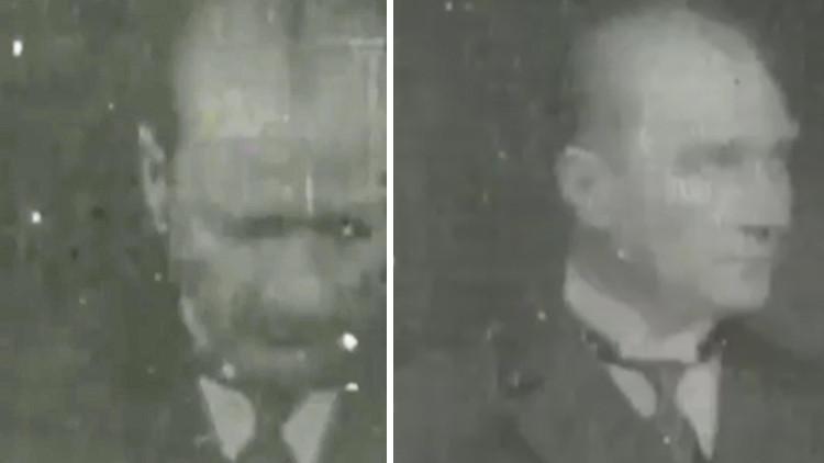 İlk kez göreceksiniz! Atatürk'ün stüdyodaki videosu ortaya çıktı: Çok özel görüntüler