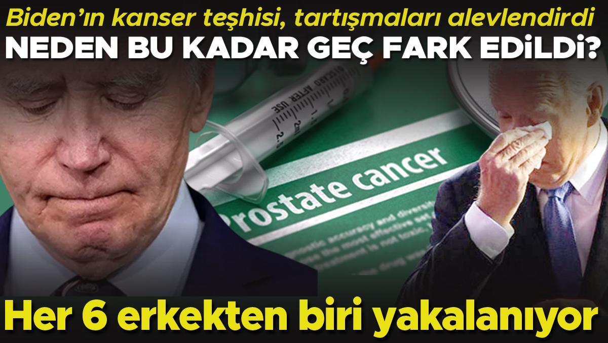 Biden’a prostat kanseri teşhisi kondu, ABD’de erken tanı tartışmaları alevlendi! Neden bu kadar geç fark edildi?