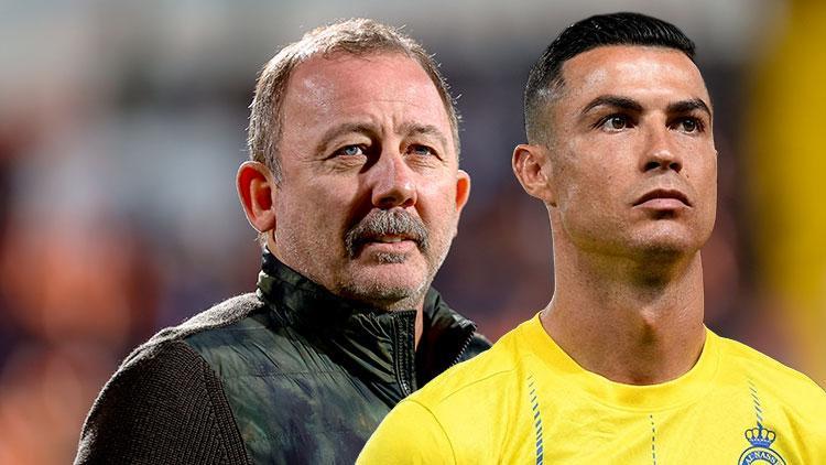 Sergen Yalçın, Beşiktaş için çıkan Ronaldo iddialarını değerlendirdi! 'Bedava gelse almam'