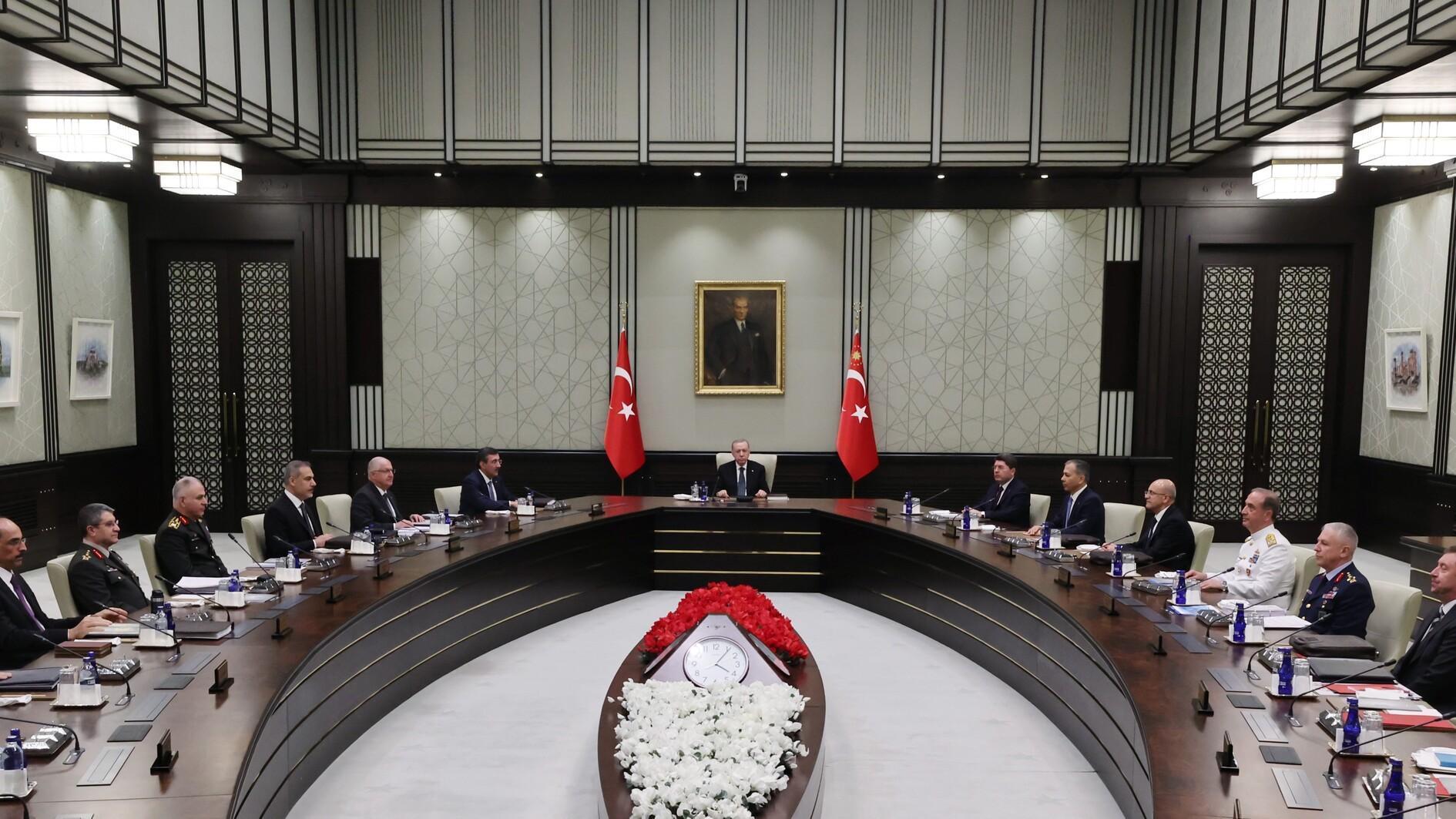 Türkiye Ulusal Güvenlik Konseyi bölgesel gelişmeleri değerlendiriyor