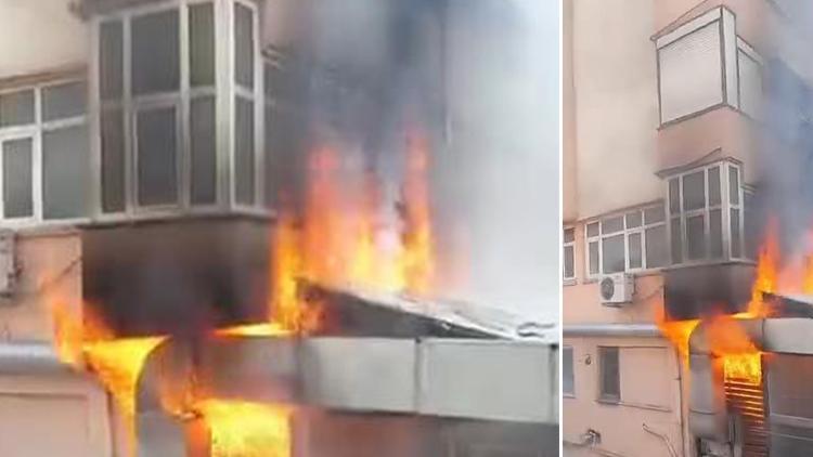 Mecidiyeköy'de kafede yangın paniği