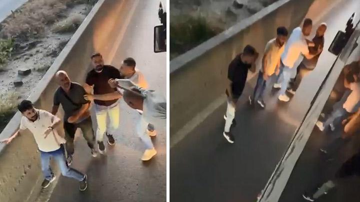Esenler'de yol verme kavgası: İETT otobüsünü taşladılar