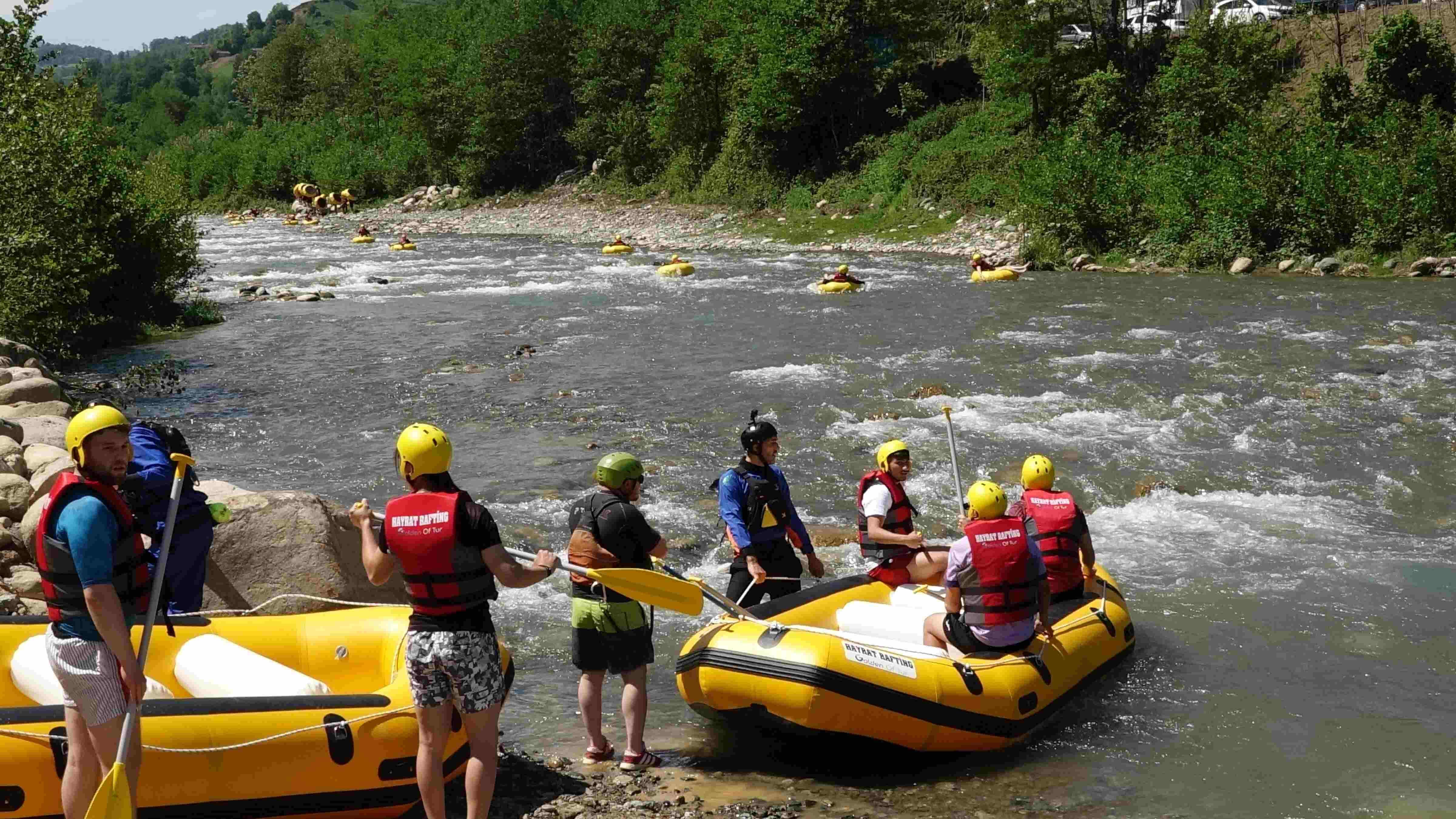 Black Sea City, turizmi artırmak için yeni rafting spotunu açıklıyor
