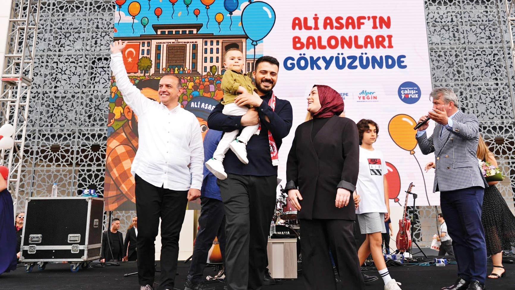 Ali Asaf için mutluluktan havaya uçtuk