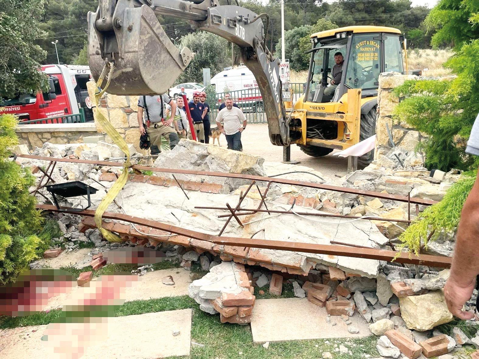 Dekoratif kemer felaketinde 1 kişi tutuklandı