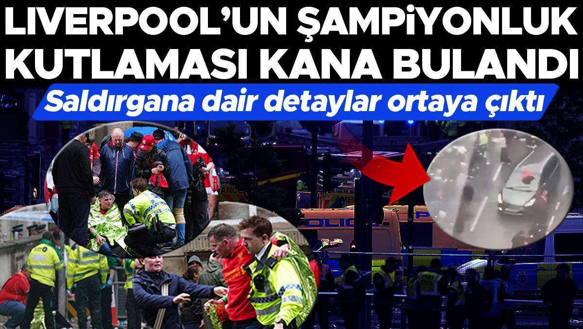 Liverpool'un şampiyonluk kutlamalarında araçlı saldırı dehşeti: Yetkililer saldırganın kimliğine dair bilgi verdi