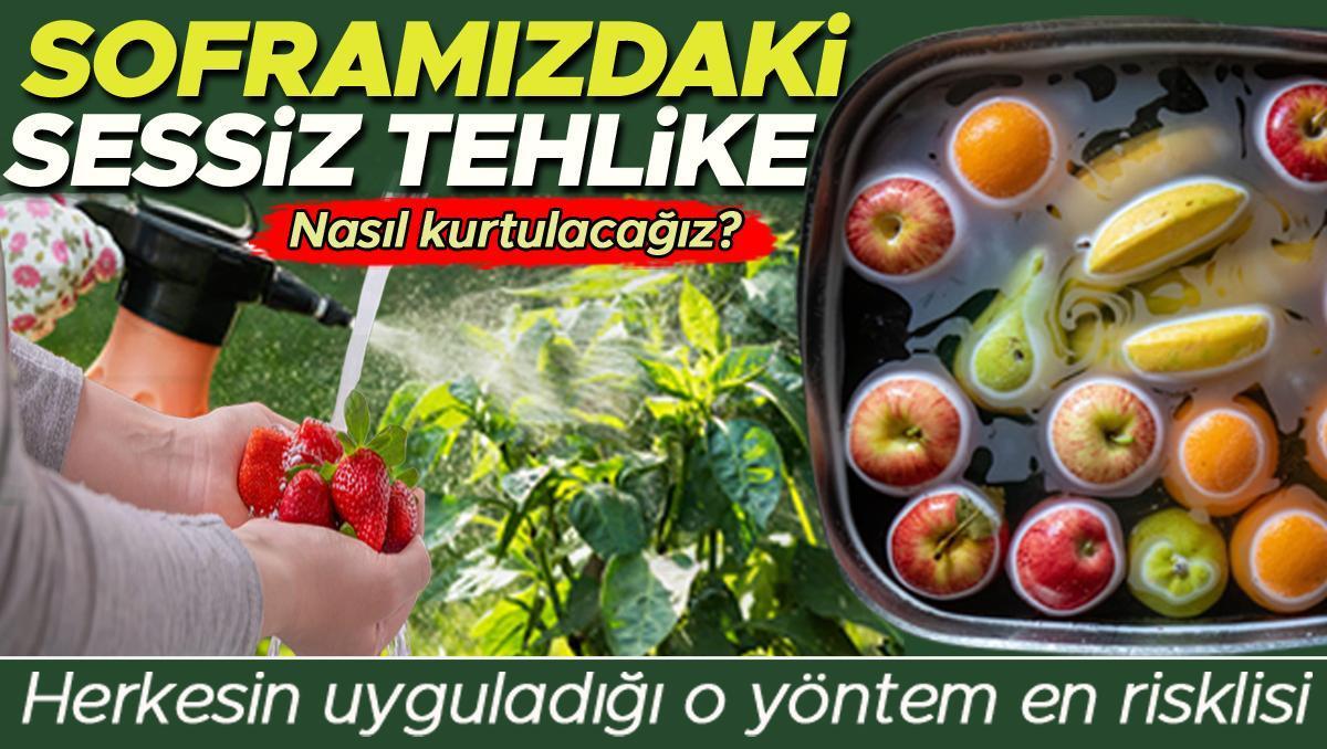 Soframızdaki sessiz tehlike | Meyve ve sebzelerdeki pestisit kalıntılarından nasıl kurtulacağız? İşte 12 soruda pestisit dosyası