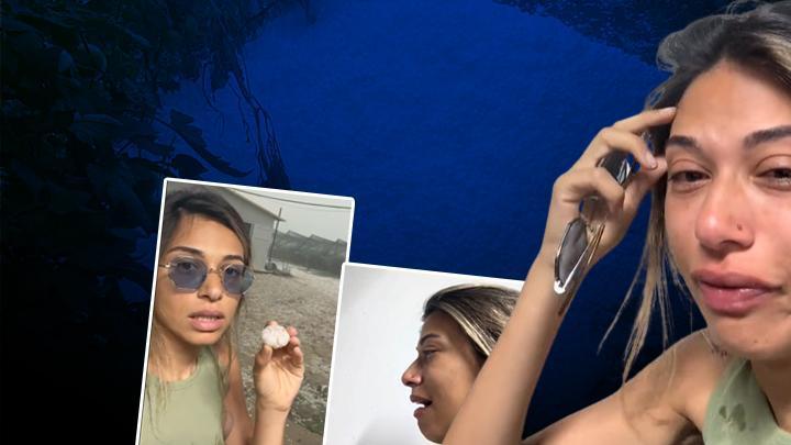 Antalya'yı dolu ve hortum vurdu! Gözyaşlarıyla anlattı: Felaket yaşıyoruz burada