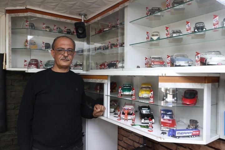 Sanayide çıraklık yaparken etkilendi, 25 yılda 259 adet biriktirdi... Her sabah görüp hayalini kurardım