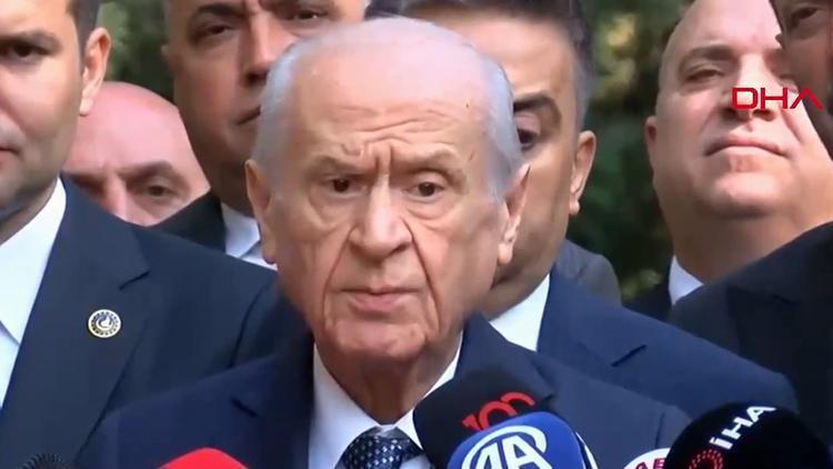 ‘Bayram sonunda Meclis’e görev düşüyor’ MHP Lideri Bahçeli: Siyasi partiler Türkiye’nin iyiliği için vardır